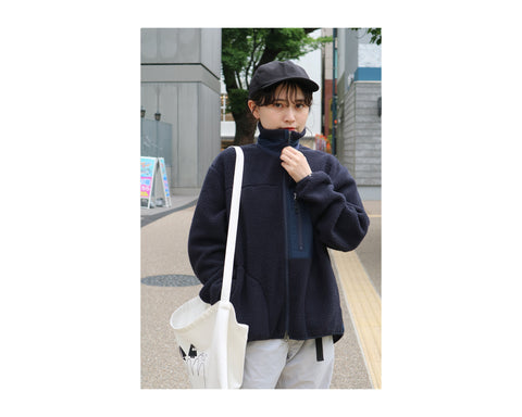 【RE:NEWOOL SIX POCKETS FLEECE】style #03