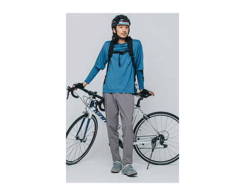 【 HIKEでBIKEなアクティブパンツ】style #02