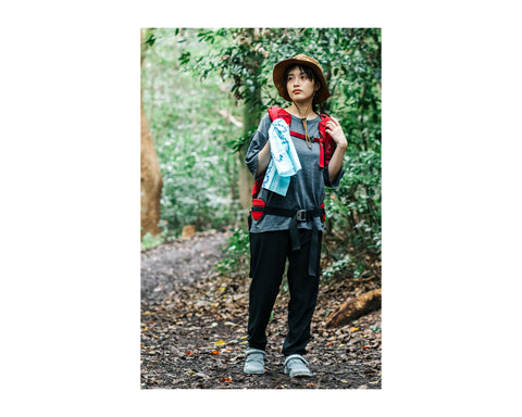 【 HIKEでBIKEなアクティブパンツ】style #03