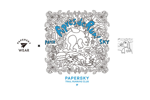 【Pick up item】PaperSky Trail Running Club