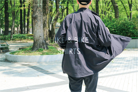 【Pick up item】HIKE&BIKE SHIRTS