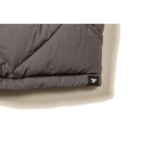 MIDDLE LAYER DOWN VEST- #80(BROWN)