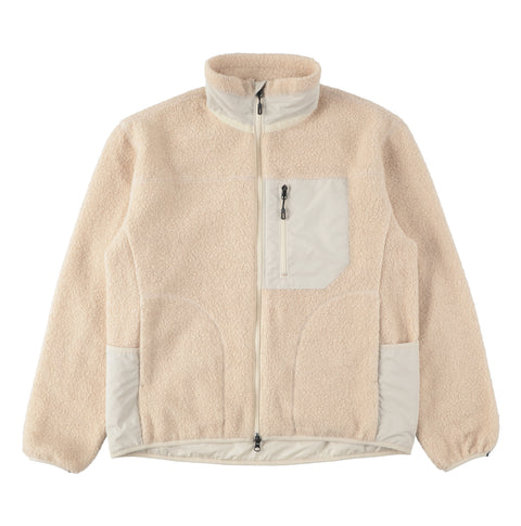 RE:NEWOOL SIX POCKETS FLEECE- #02(IVORY)