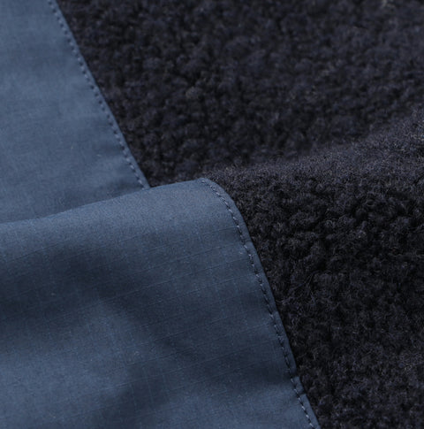 RE:NEWOOL SIX POCKETS FLEECE- #02(IVORY)