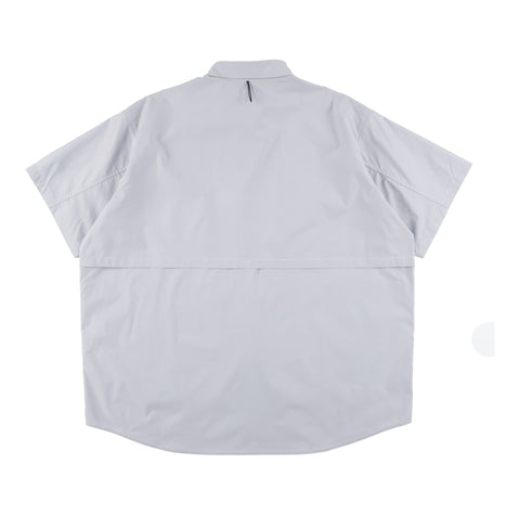 HIKE&BIKE CAVE BIG HALF SHIRTS- #13(LIGHT GRAY)
