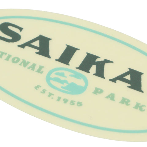 National Parks of Japan STICKER (PAPERSKY with chalkboy) - #D (Unzen)