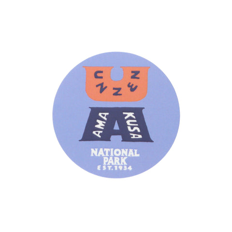 National Parks of Japan STICKER (PAPERSKY with chalkboy) - #B (Kirishima)