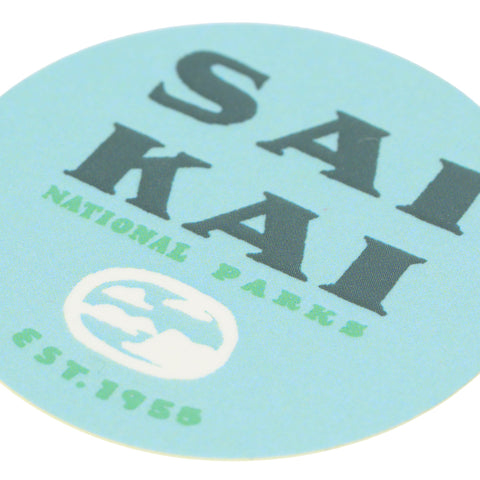 National Parks of Japan STICKER (PAPERSKY with chalkboy) - #B (Kirishima)