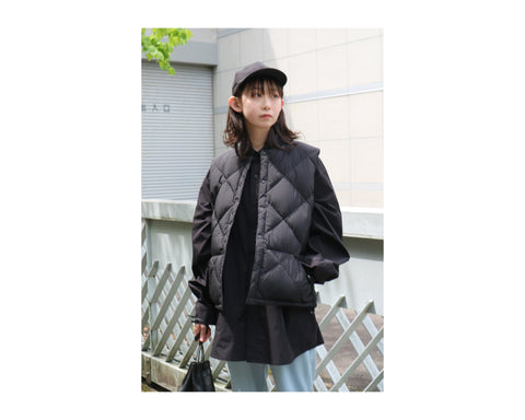 【MIDDLE LAYER DOWN VEST】style #03