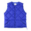 MIDDLE LAYER DOWN VEST- #79（BLUE）