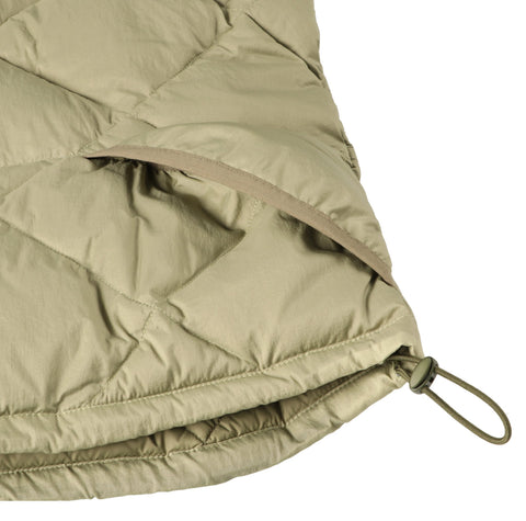 Middle Layer Down Vest- #67 (Light Khaki)