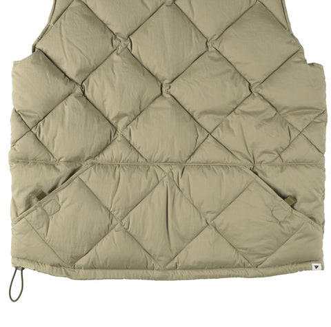 MIDDLE LAYER DOWN VEST- #79（BLUE）