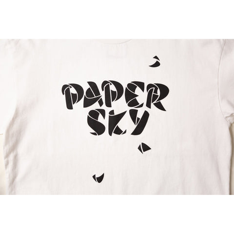 Classic ‘Paper Logo’  T-SHIRT- #01（BLACK）