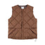 MIDDLE LAYER DOWN VEST- #80（BROWN）