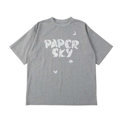 Classic ‘Paper Logo’  T-SHIRT- #15（TOP GRAY）