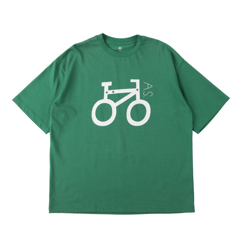 'Activity logo' T-SHIRT (PAPERSKY with Nieves and Andreas Samuelsson) - #65 (GREEN)