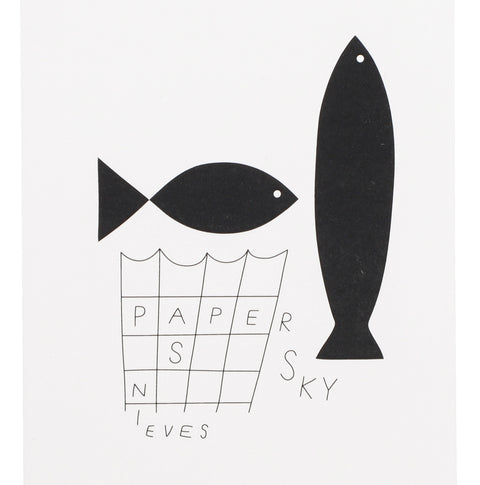 'Activity logo' POSTCARD（PAPERSKY with Nieves and Andreas Samuelsson)- #4（FISH）