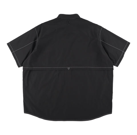 HIKE&BIKE CAVE 大半身衬衫 - #01（黑色）