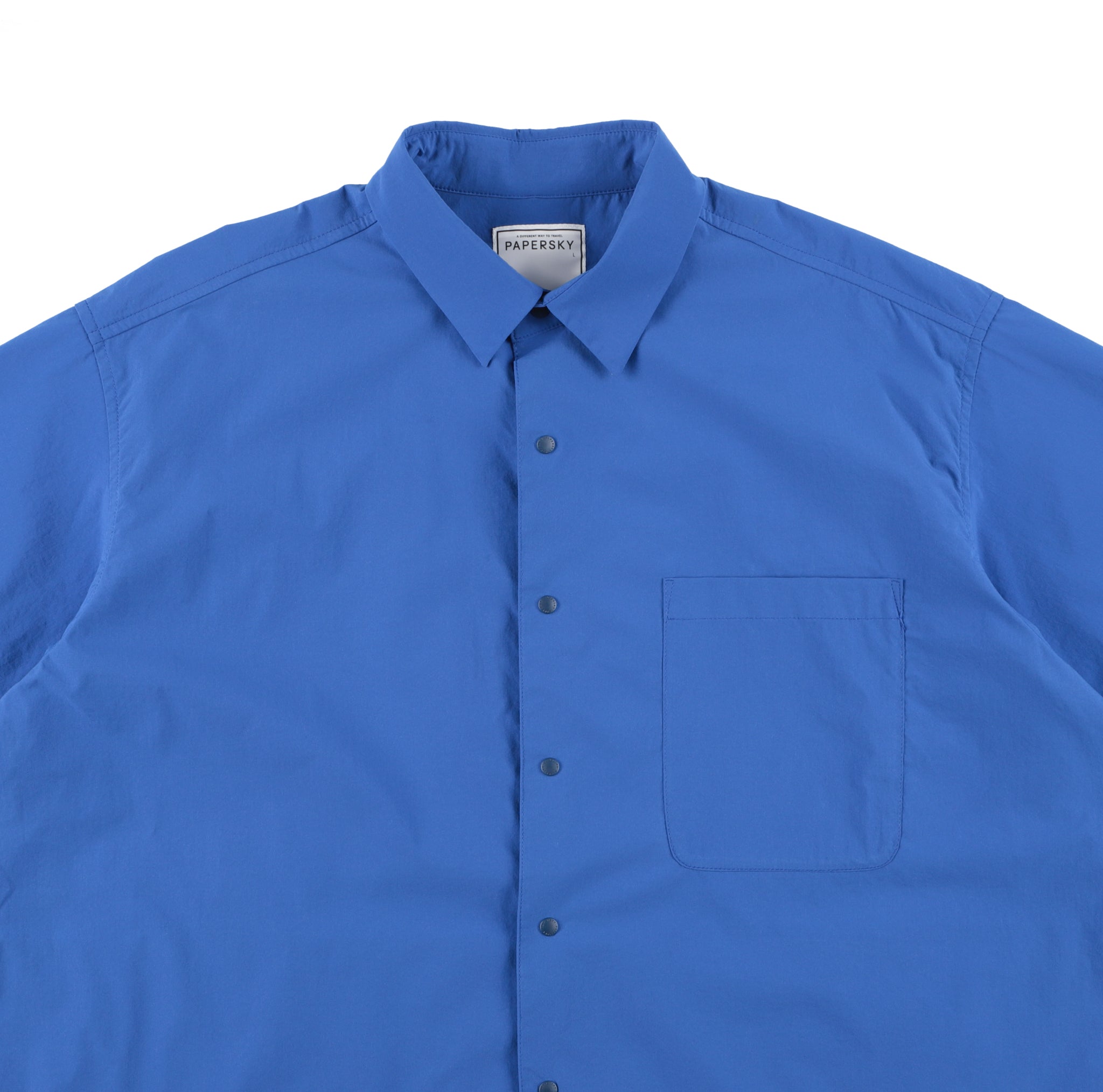 HIKE & BIKE CAVE BIG HALF SHIRTS- #79 (Blue)