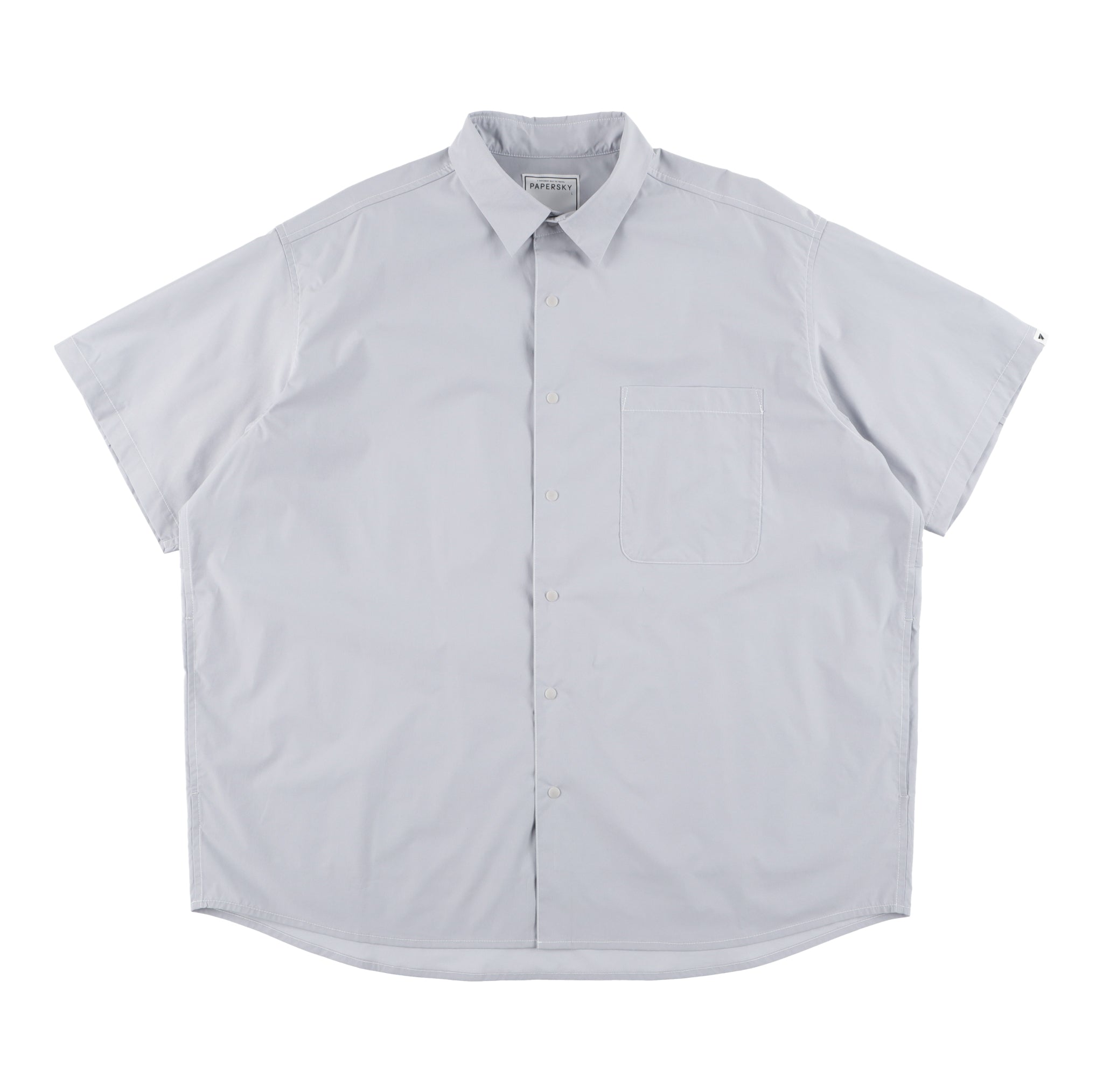 HIKE & BIKE CAVE BIG HALF SHIRTS- #00 (WHITE)