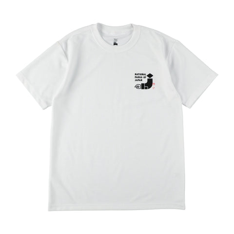 National Parks of Japan T-SHIRT(PAPERSKY with chalkboy) - #WB(기리시마)