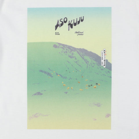 National Parks of Japan T-SHIRT（PAPERSKY with chalkboy）- #WD（雲仙）
