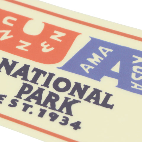 National Parks of Japan STICKER（PAPERSKY with chalkboy）- #C（西海）