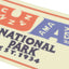 National Parks of Japan STICKER (PAPERSKY with chalkboy) - #D (Unzen)