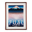 National Parks of Japan POSTER & FRAME (PAPERSKY with chalkboy) - #D1 (Unzen)